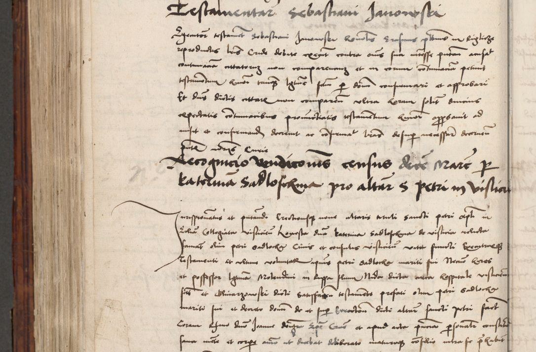 Zdjęcie nr 874 dla obiektu archiwalnego: Volumen III actorum episcopalium R.R.  Joannis Konarski episcopi Cracoviensis ex annis 18 I 1520-27 III 1524