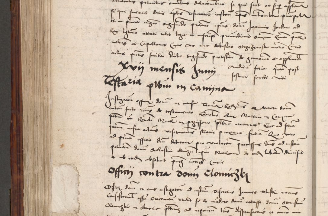 Zdjęcie nr 868 dla obiektu archiwalnego: Volumen III actorum episcopalium R.R.  Joannis Konarski episcopi Cracoviensis ex annis 18 I 1520-27 III 1524