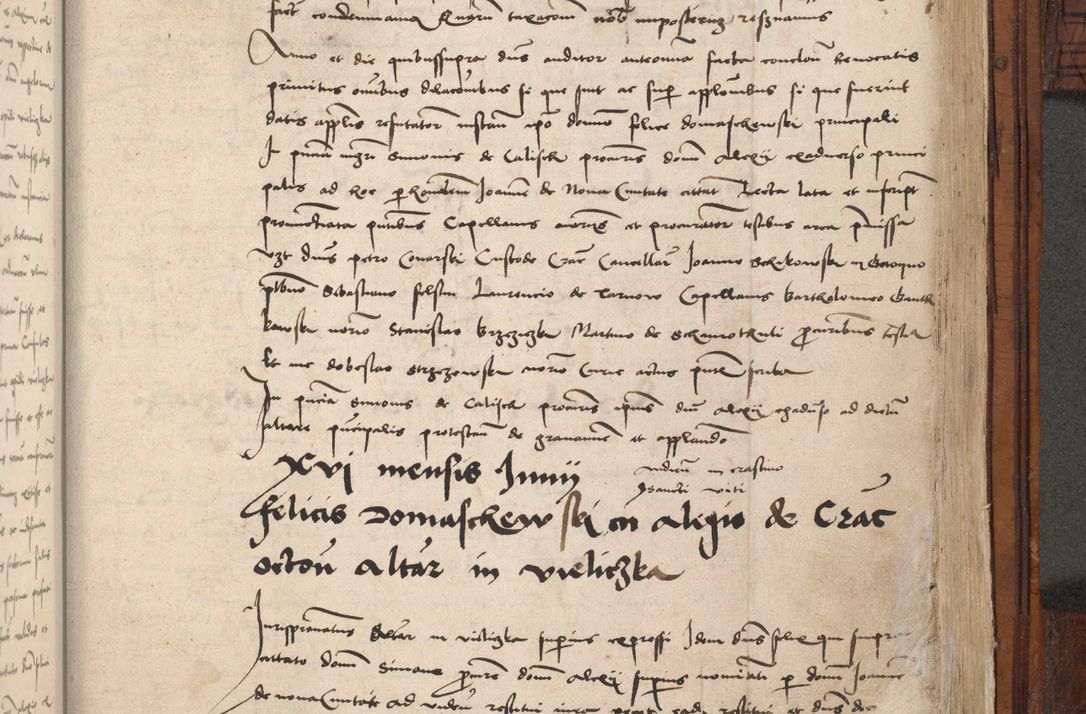 Zdjęcie nr 865 dla obiektu archiwalnego: Volumen III actorum episcopalium R.R.  Joannis Konarski episcopi Cracoviensis ex annis 18 I 1520-27 III 1524