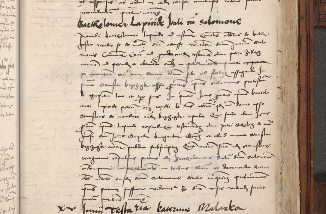 Zdjęcie nr 861 dla obiektu archiwalnego: Volumen III actorum episcopalium R.R.  Joannis Konarski episcopi Cracoviensis ex annis 18 I 1520-27 III 1524