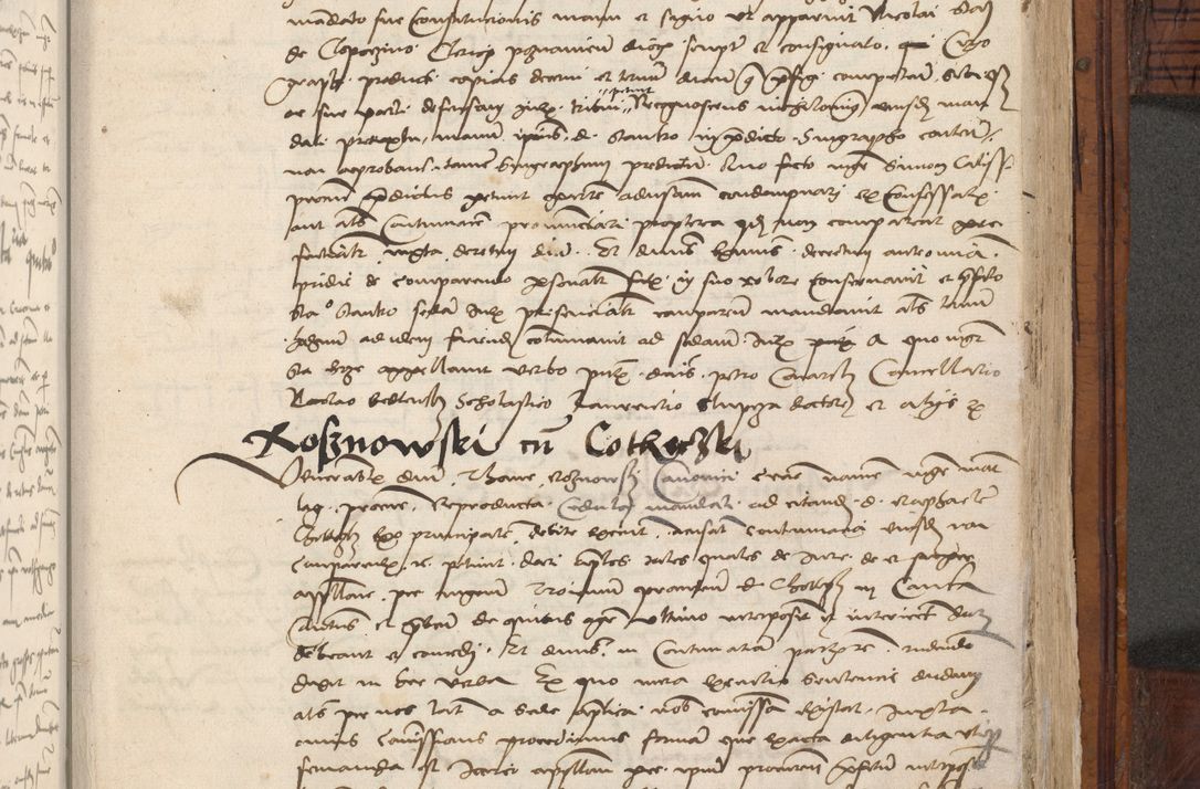 Zdjęcie nr 851 dla obiektu archiwalnego: Volumen III actorum episcopalium R.R.  Joannis Konarski episcopi Cracoviensis ex annis 18 I 1520-27 III 1524