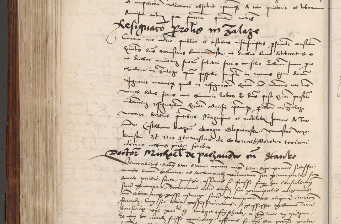 Zdjęcie nr 856 dla obiektu archiwalnego: Volumen III actorum episcopalium R.R.  Joannis Konarski episcopi Cracoviensis ex annis 18 I 1520-27 III 1524