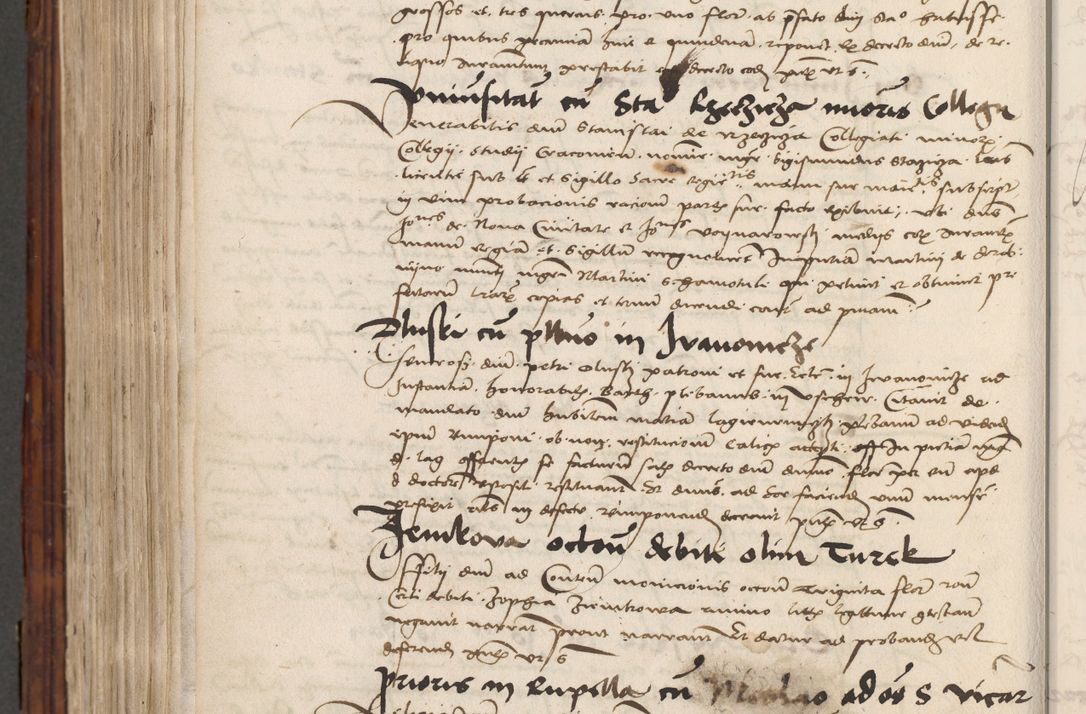 Zdjęcie nr 854 dla obiektu archiwalnego: Volumen III actorum episcopalium R.R.  Joannis Konarski episcopi Cracoviensis ex annis 18 I 1520-27 III 1524