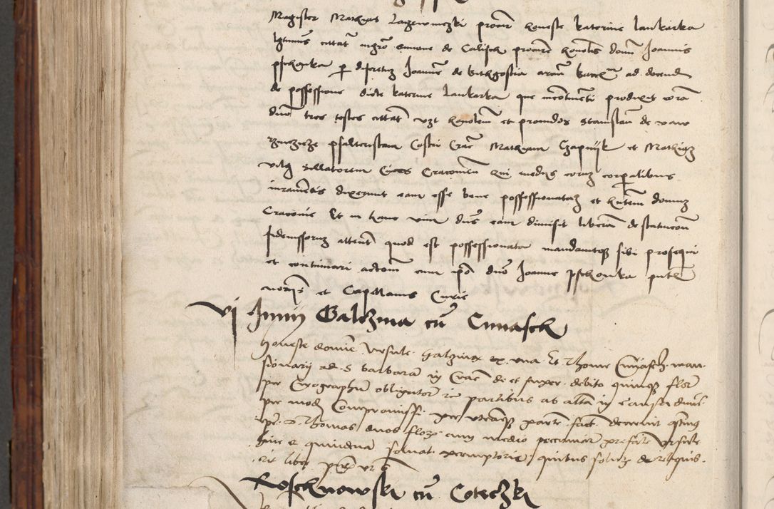 Zdjęcie nr 852 dla obiektu archiwalnego: Volumen III actorum episcopalium R.R.  Joannis Konarski episcopi Cracoviensis ex annis 18 I 1520-27 III 1524