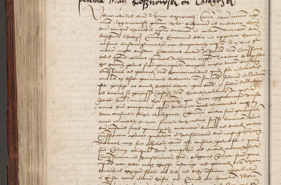Zdjęcie nr 844 dla obiektu archiwalnego: Volumen III actorum episcopalium R.R.  Joannis Konarski episcopi Cracoviensis ex annis 18 I 1520-27 III 1524