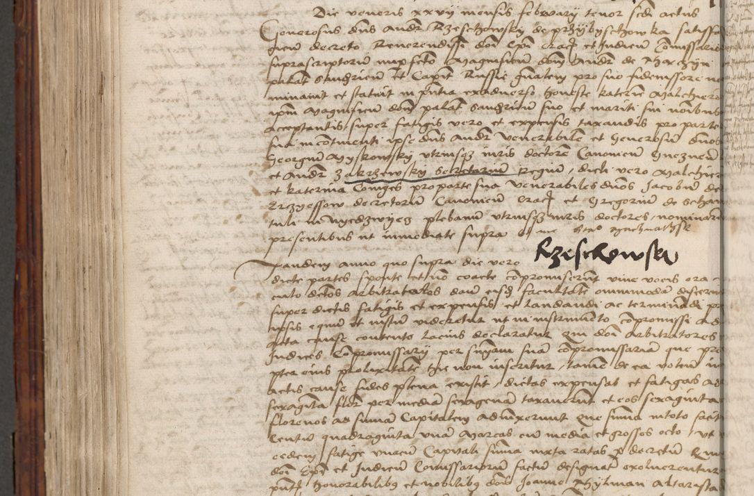 Zdjęcie nr 842 dla obiektu archiwalnego: Volumen III actorum episcopalium R.R.  Joannis Konarski episcopi Cracoviensis ex annis 18 I 1520-27 III 1524