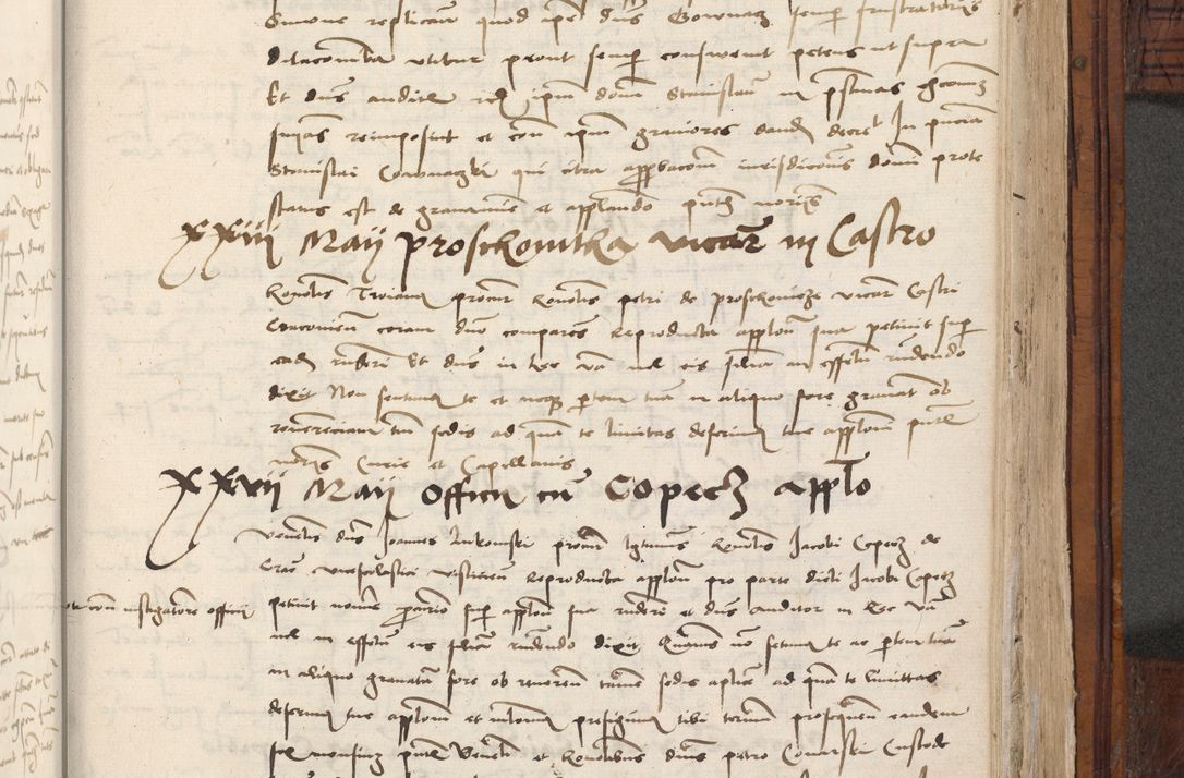 Zdjęcie nr 833 dla obiektu archiwalnego: Volumen III actorum episcopalium R.R.  Joannis Konarski episcopi Cracoviensis ex annis 18 I 1520-27 III 1524