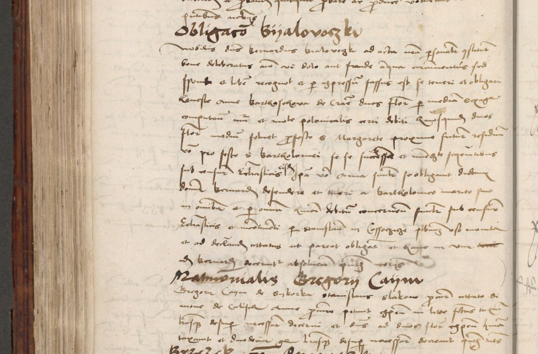 Zdjęcie nr 832 dla obiektu archiwalnego: Volumen III actorum episcopalium R.R.  Joannis Konarski episcopi Cracoviensis ex annis 18 I 1520-27 III 1524