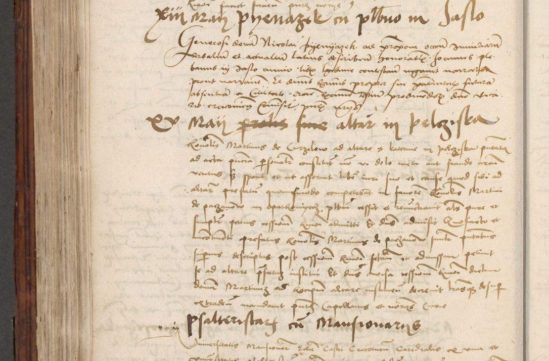 Zdjęcie nr 826 dla obiektu archiwalnego: Volumen III actorum episcopalium R.R.  Joannis Konarski episcopi Cracoviensis ex annis 18 I 1520-27 III 1524