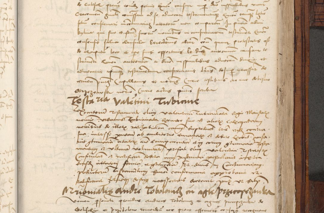 Zdjęcie nr 825 dla obiektu archiwalnego: Volumen III actorum episcopalium R.R.  Joannis Konarski episcopi Cracoviensis ex annis 18 I 1520-27 III 1524