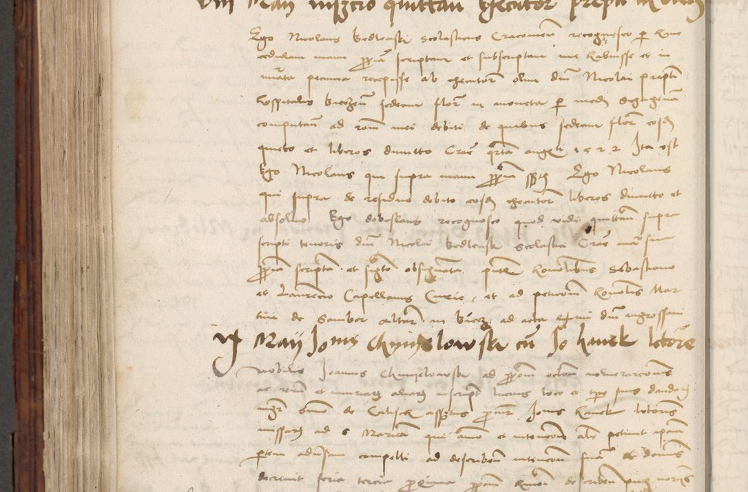 Zdjęcie nr 820 dla obiektu archiwalnego: Volumen III actorum episcopalium R.R.  Joannis Konarski episcopi Cracoviensis ex annis 18 I 1520-27 III 1524