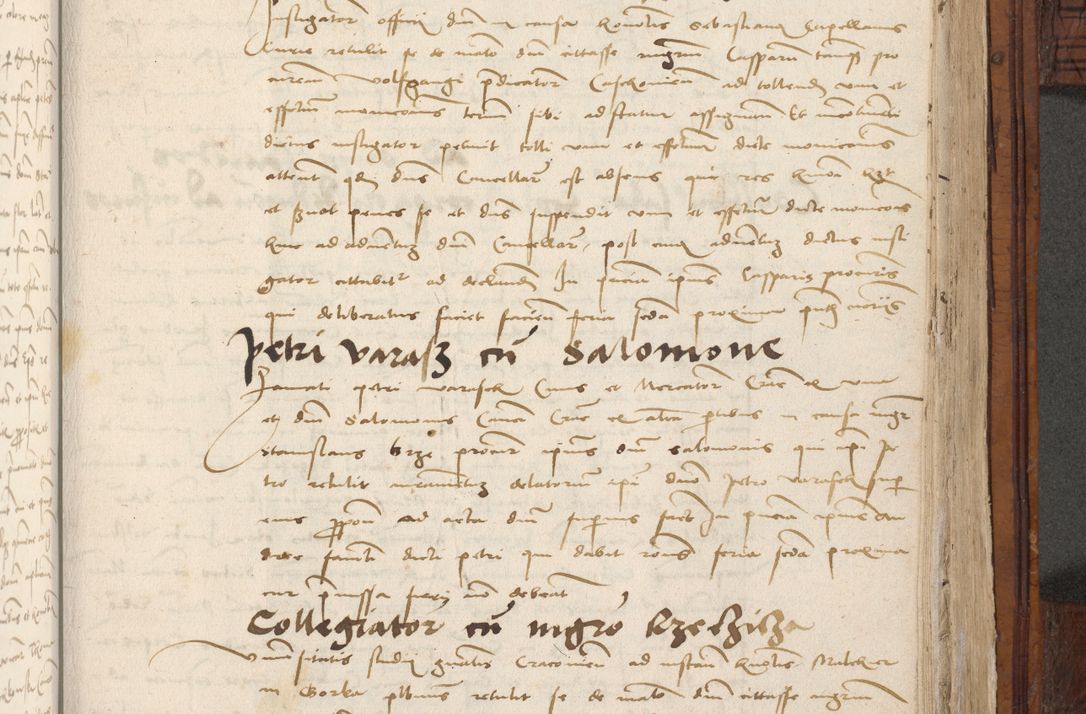 Zdjęcie nr 807 dla obiektu archiwalnego: Volumen III actorum episcopalium R.R.  Joannis Konarski episcopi Cracoviensis ex annis 18 I 1520-27 III 1524