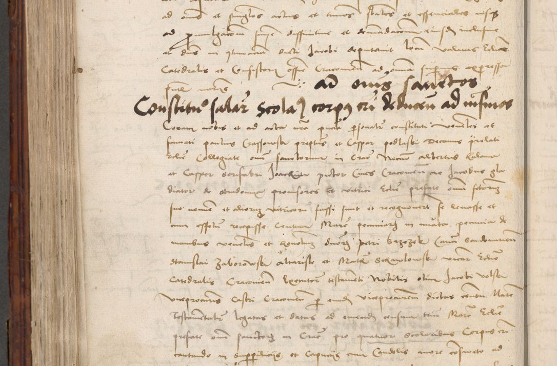 Zdjęcie nr 808 dla obiektu archiwalnego: Volumen III actorum episcopalium R.R.  Joannis Konarski episcopi Cracoviensis ex annis 18 I 1520-27 III 1524