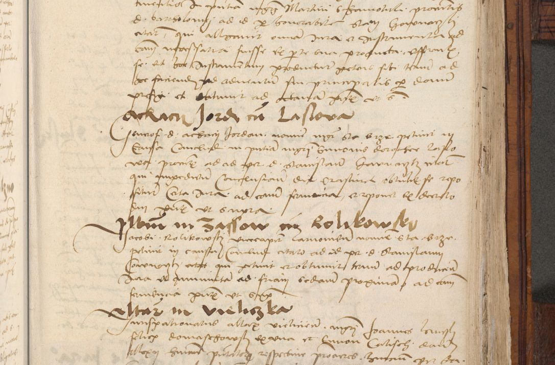 Zdjęcie nr 797 dla obiektu archiwalnego: Volumen III actorum episcopalium R.R.  Joannis Konarski episcopi Cracoviensis ex annis 18 I 1520-27 III 1524