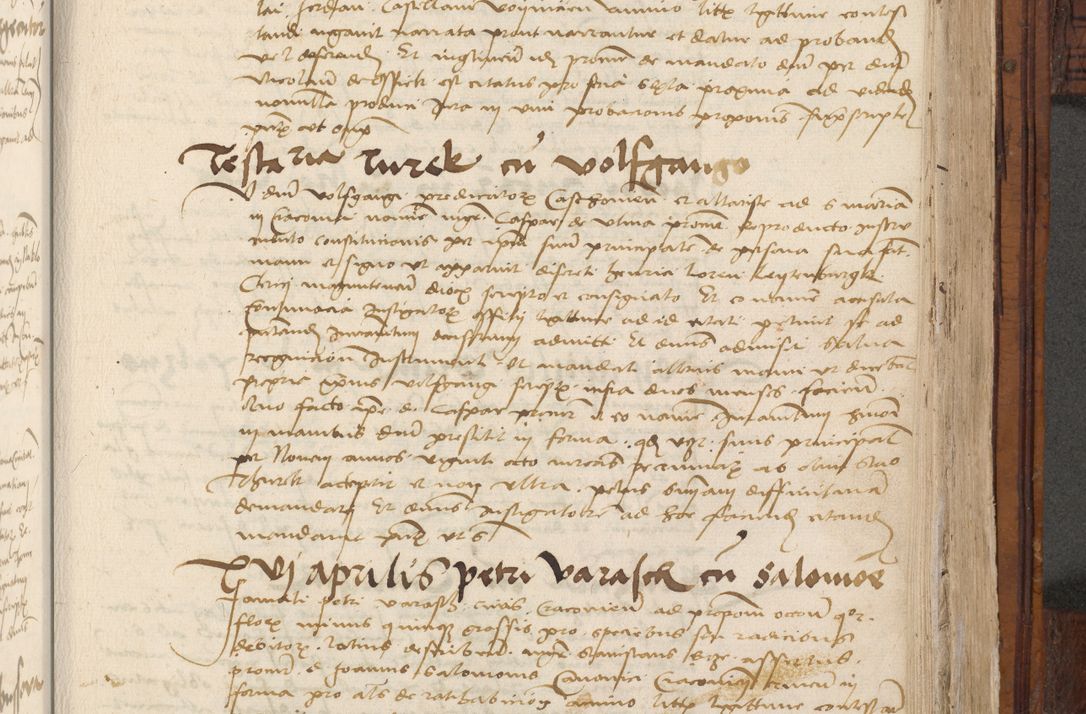 Zdjęcie nr 795 dla obiektu archiwalnego: Volumen III actorum episcopalium R.R.  Joannis Konarski episcopi Cracoviensis ex annis 18 I 1520-27 III 1524