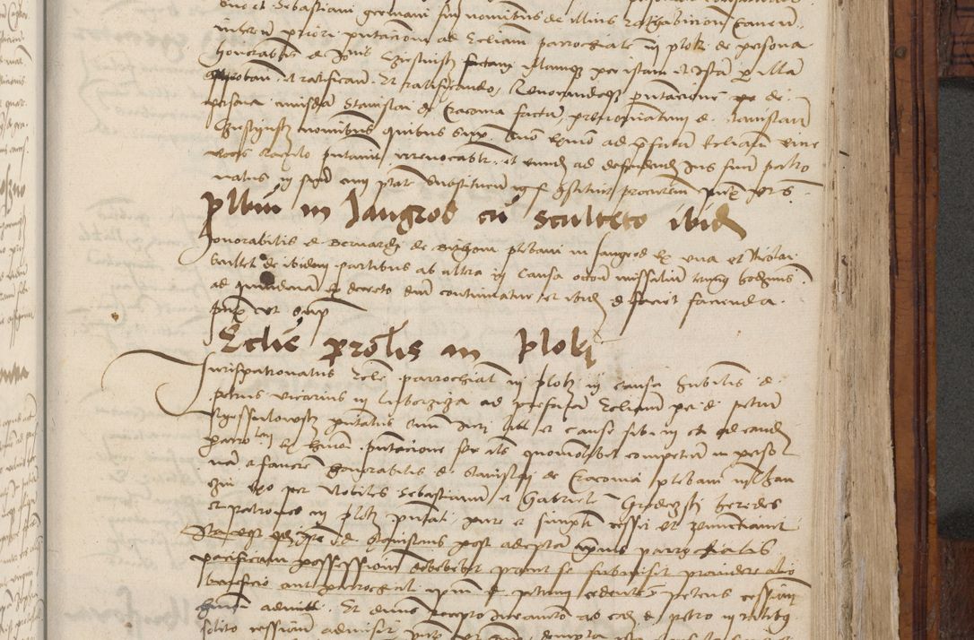 Zdjęcie nr 793 dla obiektu archiwalnego: Volumen III actorum episcopalium R.R.  Joannis Konarski episcopi Cracoviensis ex annis 18 I 1520-27 III 1524