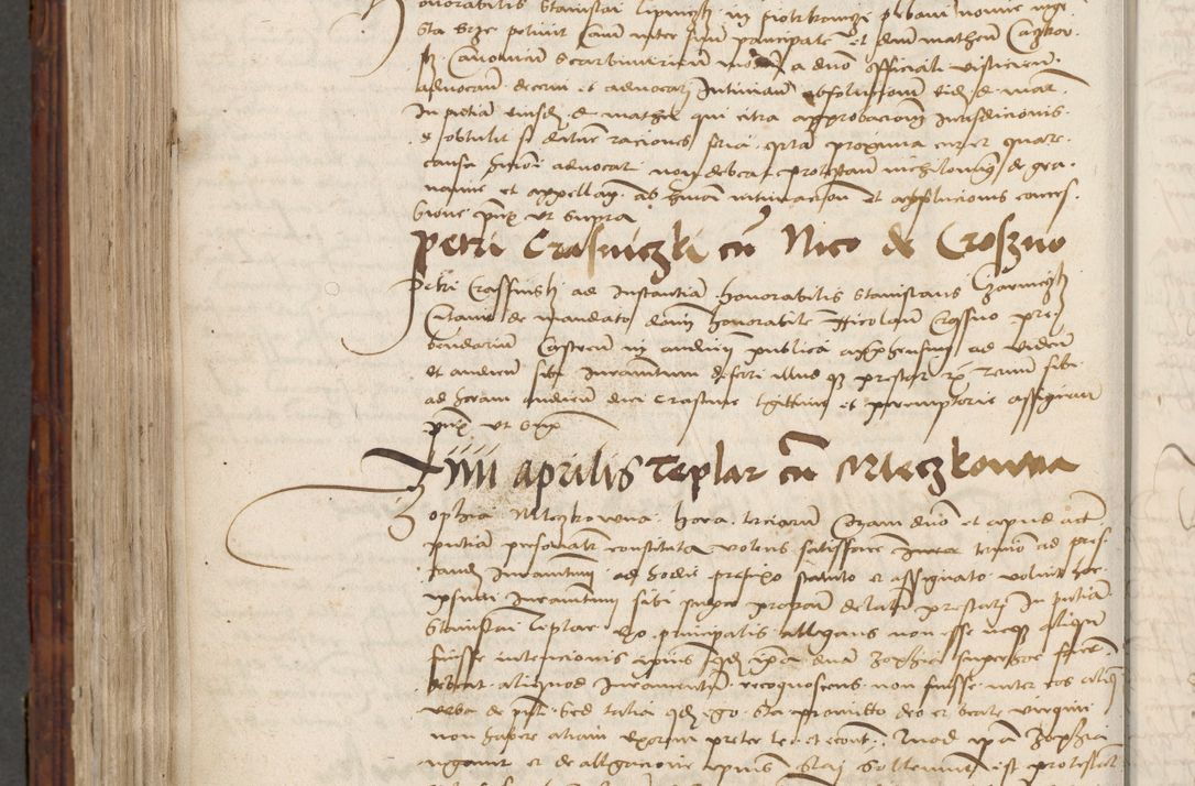Zdjęcie nr 792 dla obiektu archiwalnego: Volumen III actorum episcopalium R.R.  Joannis Konarski episcopi Cracoviensis ex annis 18 I 1520-27 III 1524
