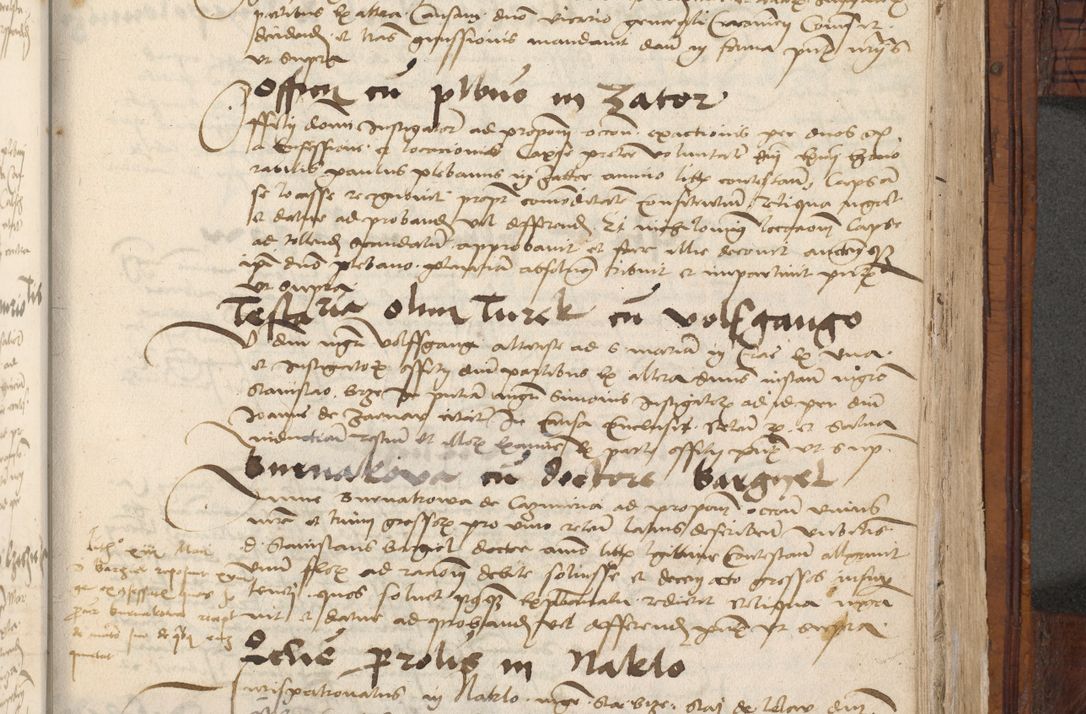 Zdjęcie nr 779 dla obiektu archiwalnego: Volumen III actorum episcopalium R.R.  Joannis Konarski episcopi Cracoviensis ex annis 18 I 1520-27 III 1524