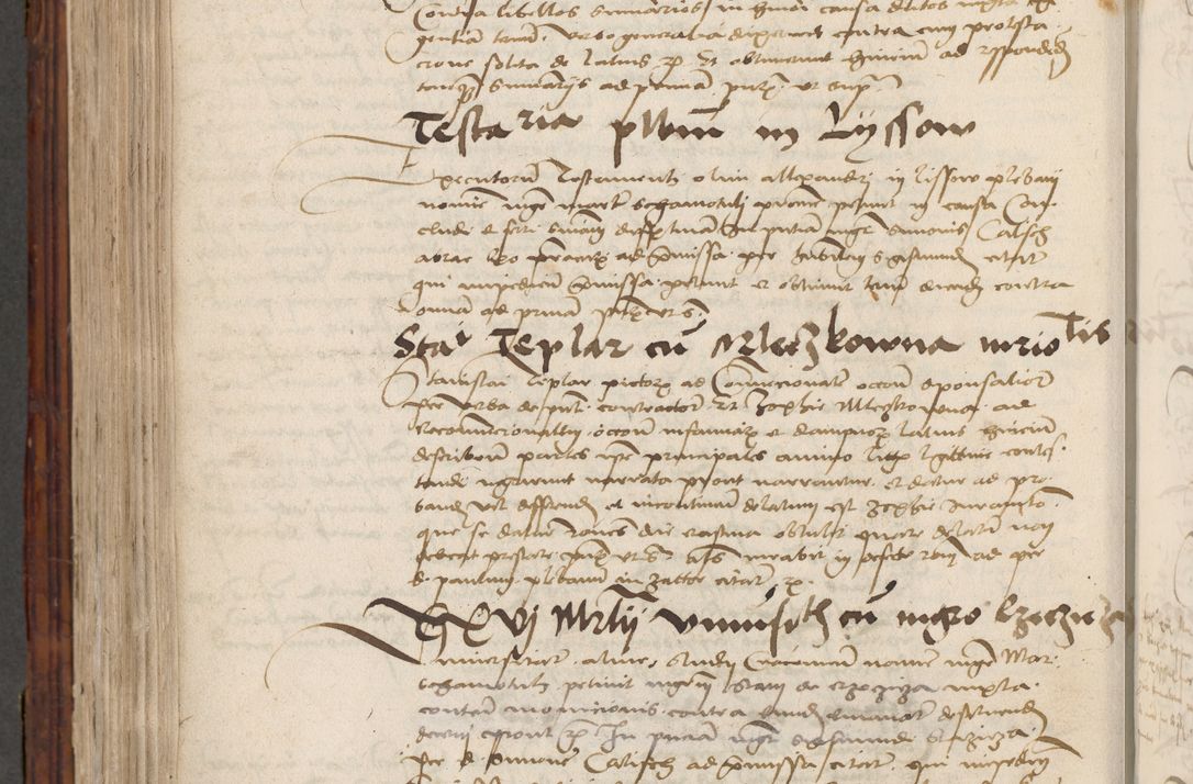 Zdjęcie nr 778 dla obiektu archiwalnego: Volumen III actorum episcopalium R.R.  Joannis Konarski episcopi Cracoviensis ex annis 18 I 1520-27 III 1524