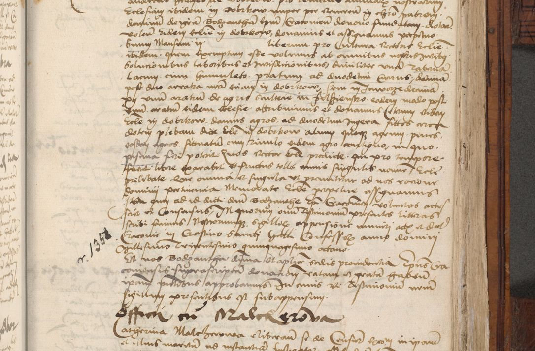 Zdjęcie nr 777 dla obiektu archiwalnego: Volumen III actorum episcopalium R.R.  Joannis Konarski episcopi Cracoviensis ex annis 18 I 1520-27 III 1524