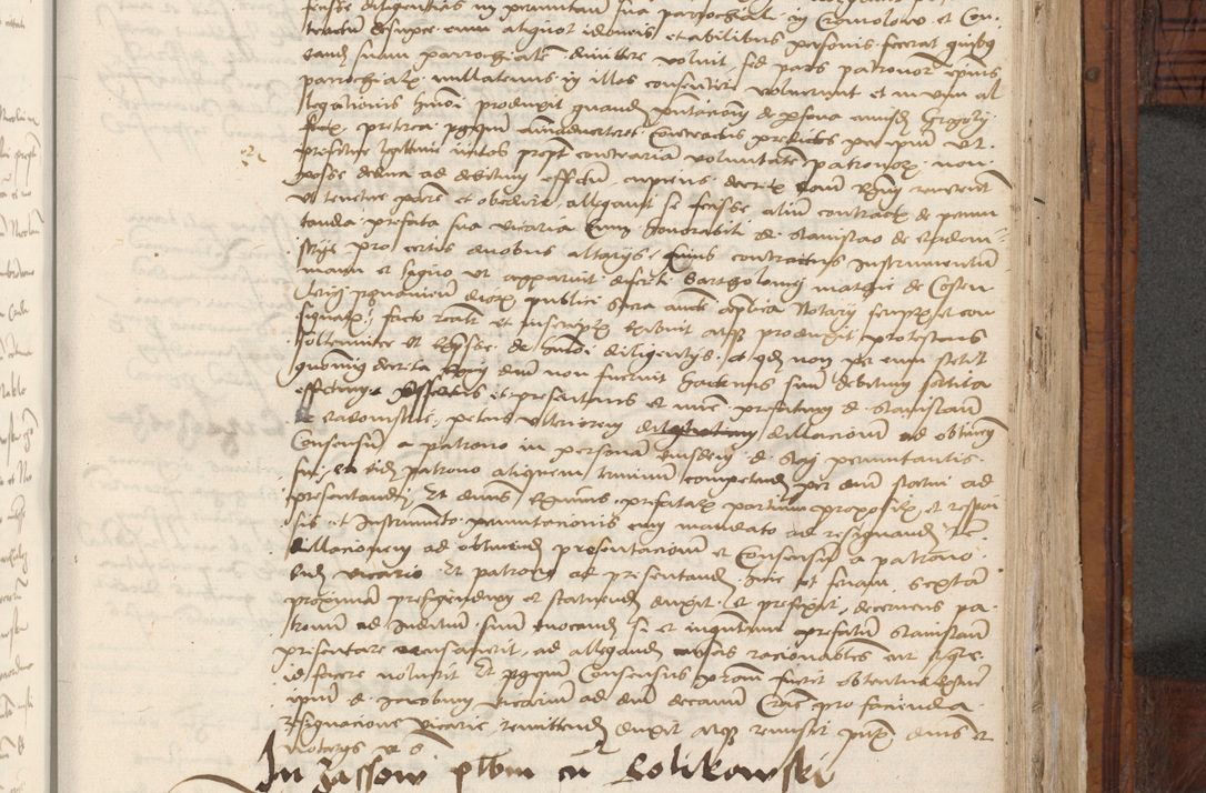 Zdjęcie nr 755 dla obiektu archiwalnego: Volumen III actorum episcopalium R.R.  Joannis Konarski episcopi Cracoviensis ex annis 18 I 1520-27 III 1524