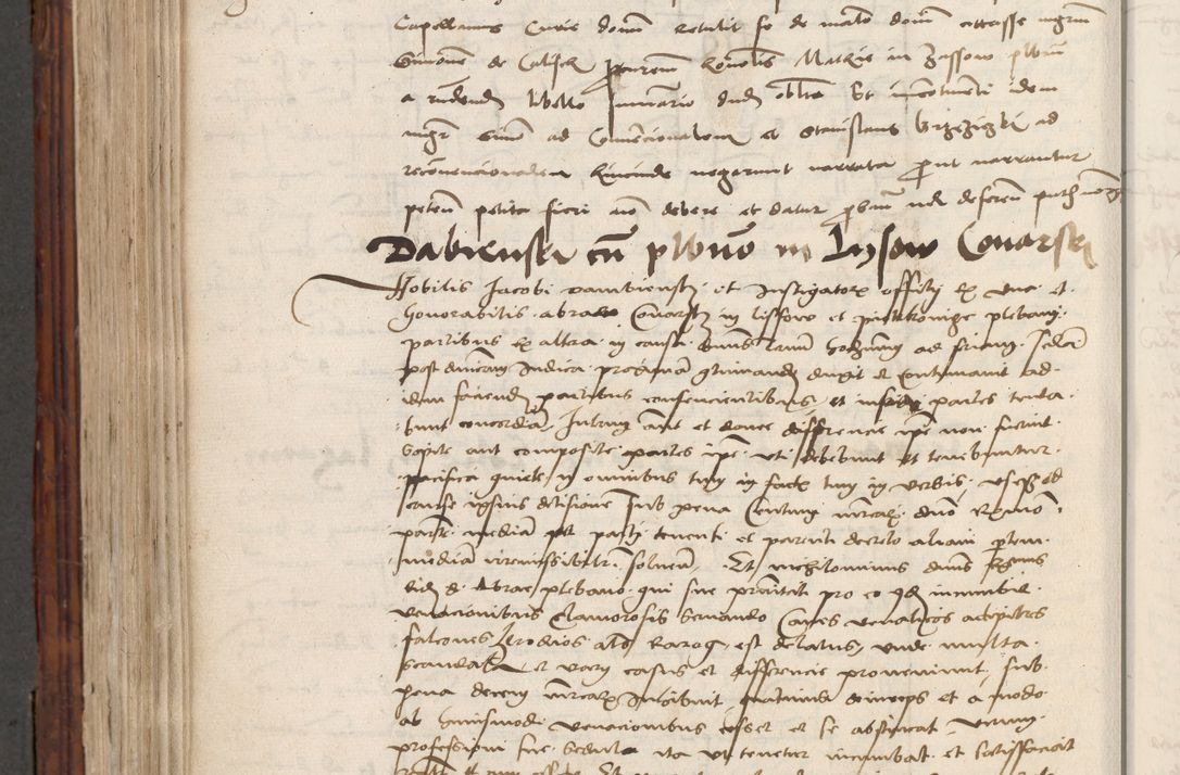 Zdjęcie nr 742 dla obiektu archiwalnego: Volumen III actorum episcopalium R.R.  Joannis Konarski episcopi Cracoviensis ex annis 18 I 1520-27 III 1524