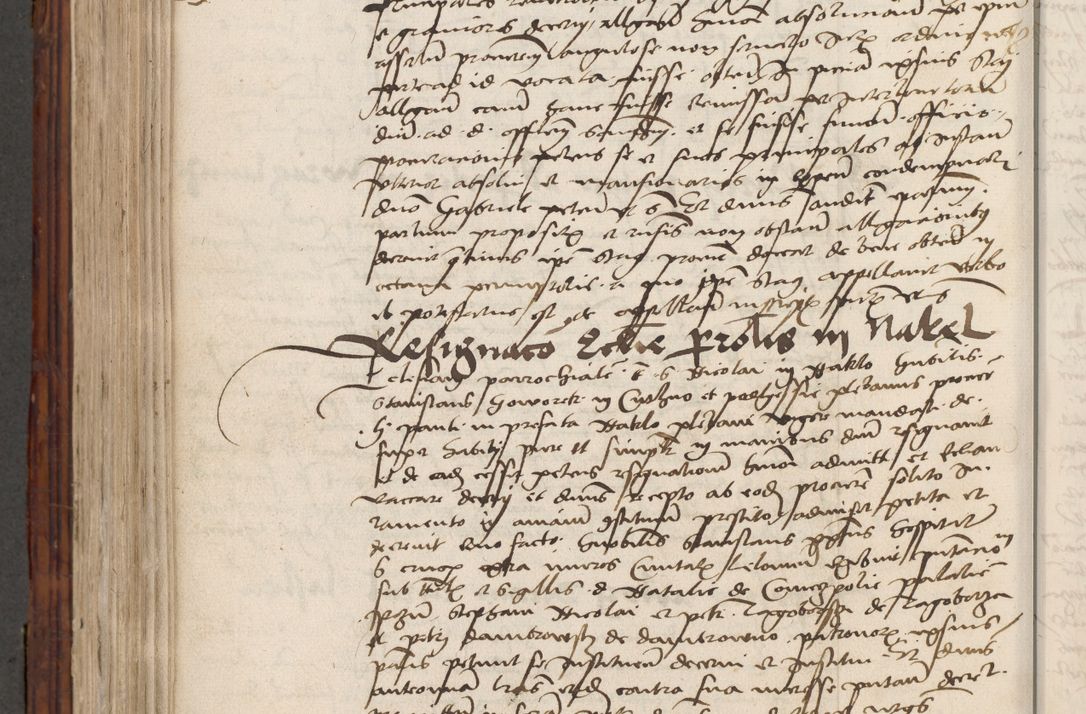 Zdjęcie nr 740 dla obiektu archiwalnego: Volumen III actorum episcopalium R.R.  Joannis Konarski episcopi Cracoviensis ex annis 18 I 1520-27 III 1524