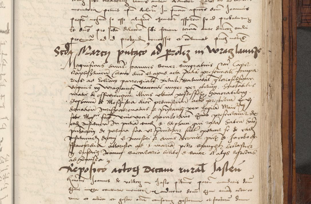 Zdjęcie nr 739 dla obiektu archiwalnego: Volumen III actorum episcopalium R.R.  Joannis Konarski episcopi Cracoviensis ex annis 18 I 1520-27 III 1524