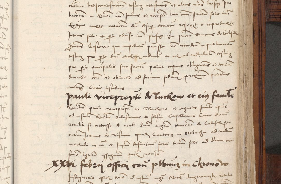 Zdjęcie nr 733 dla obiektu archiwalnego: Volumen III actorum episcopalium R.R.  Joannis Konarski episcopi Cracoviensis ex annis 18 I 1520-27 III 1524