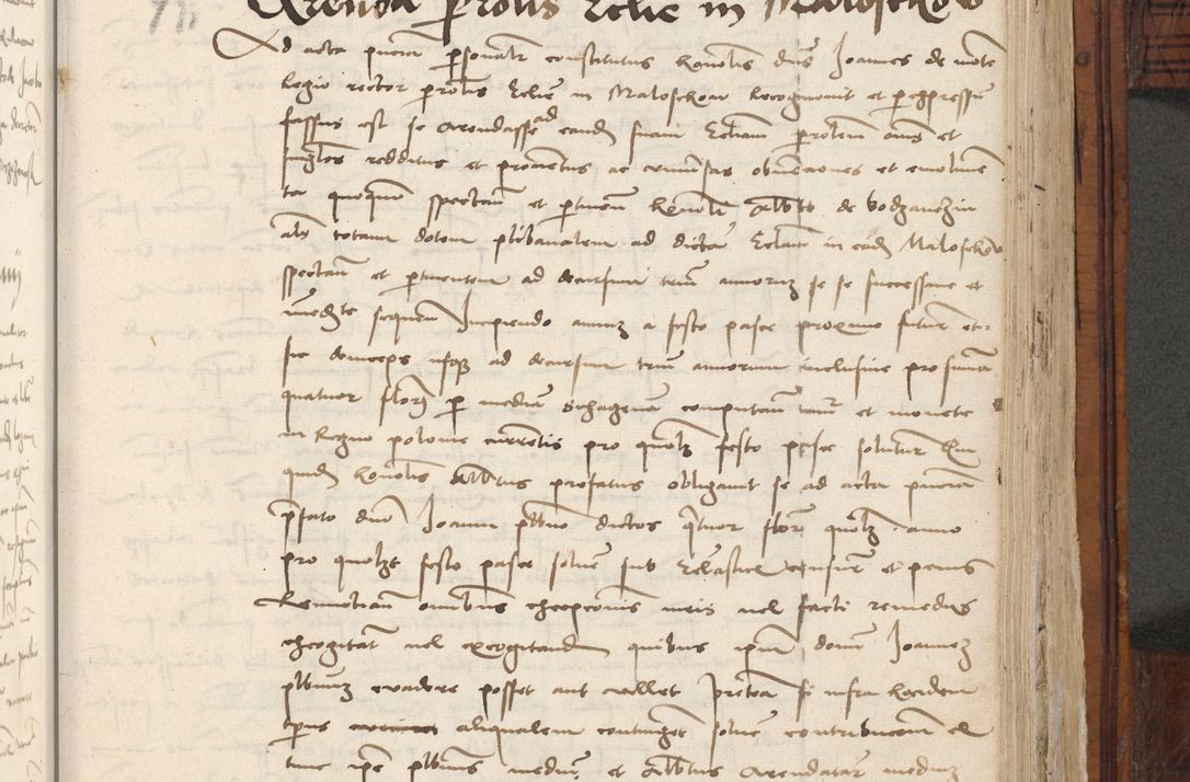 Zdjęcie nr 731 dla obiektu archiwalnego: Volumen III actorum episcopalium R.R.  Joannis Konarski episcopi Cracoviensis ex annis 18 I 1520-27 III 1524