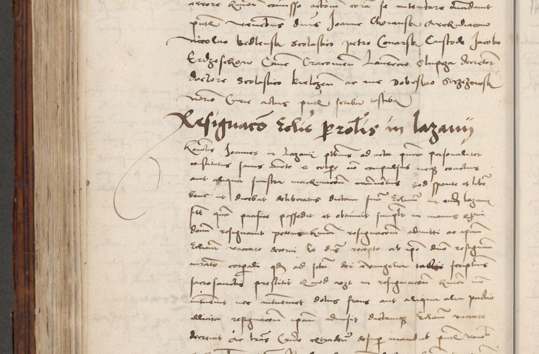 Zdjęcie nr 730 dla obiektu archiwalnego: Volumen III actorum episcopalium R.R.  Joannis Konarski episcopi Cracoviensis ex annis 18 I 1520-27 III 1524