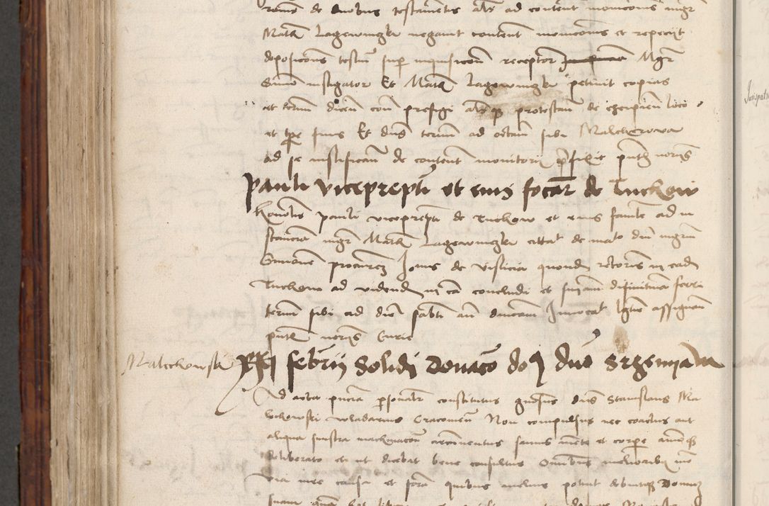 Zdjęcie nr 728 dla obiektu archiwalnego: Volumen III actorum episcopalium R.R.  Joannis Konarski episcopi Cracoviensis ex annis 18 I 1520-27 III 1524
