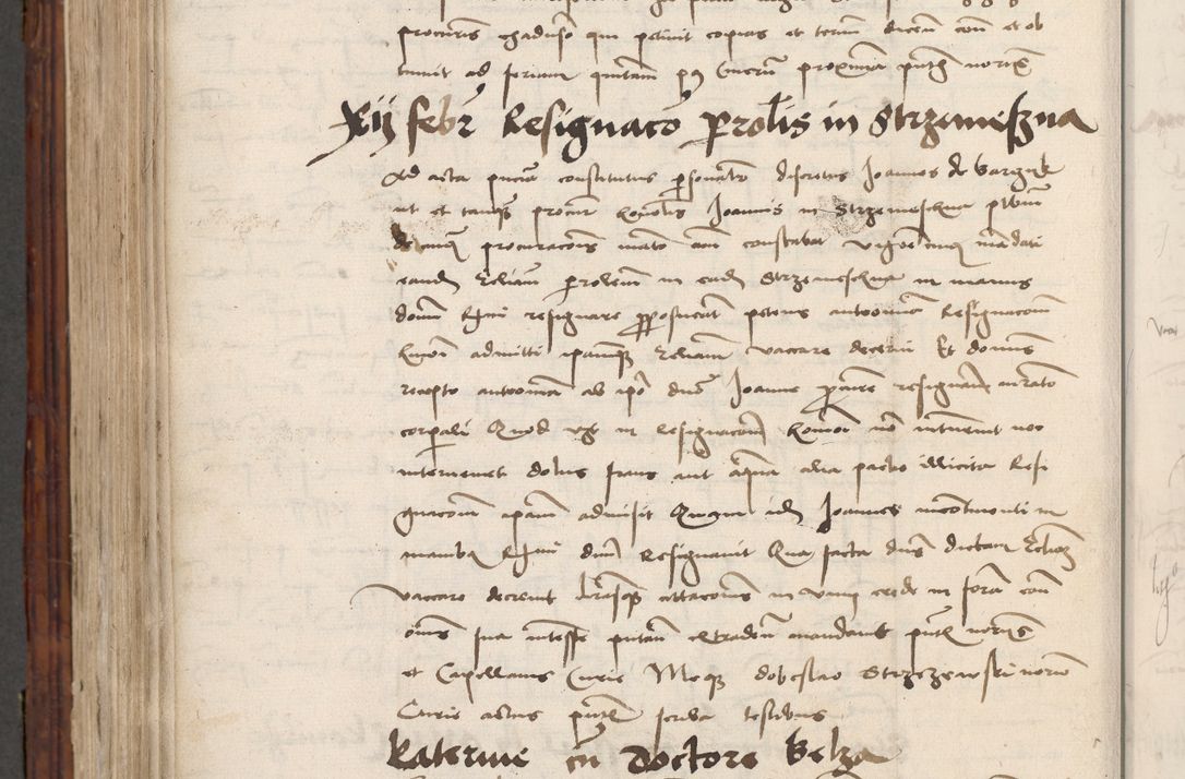 Zdjęcie nr 724 dla obiektu archiwalnego: Volumen III actorum episcopalium R.R.  Joannis Konarski episcopi Cracoviensis ex annis 18 I 1520-27 III 1524