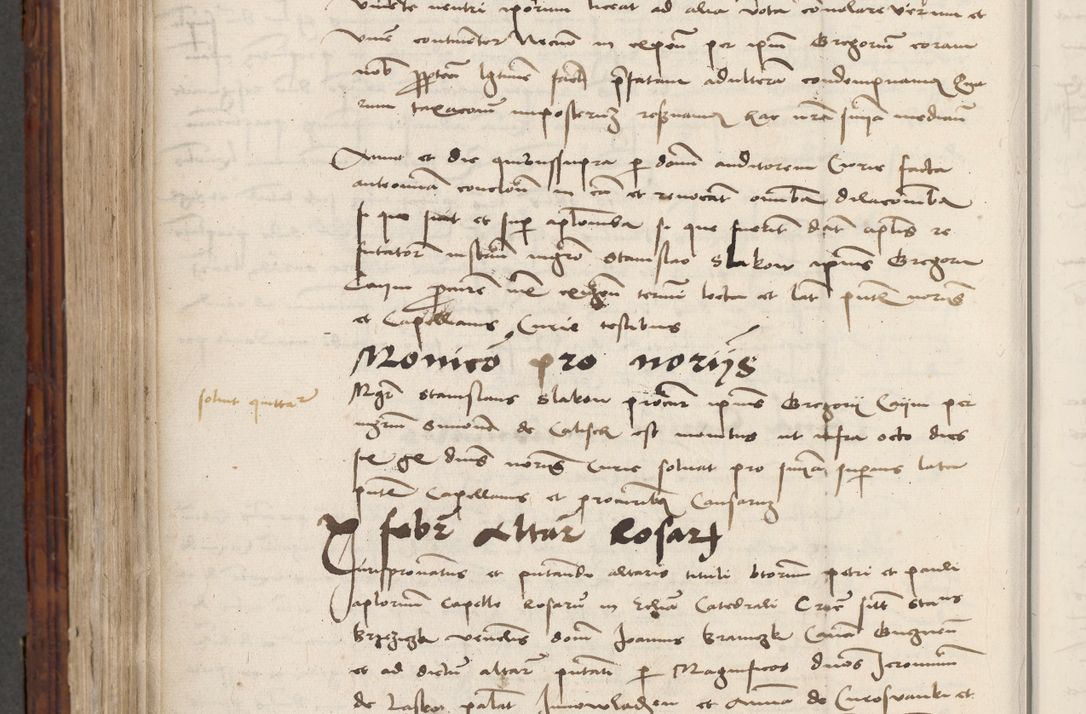 Zdjęcie nr 722 dla obiektu archiwalnego: Volumen III actorum episcopalium R.R.  Joannis Konarski episcopi Cracoviensis ex annis 18 I 1520-27 III 1524