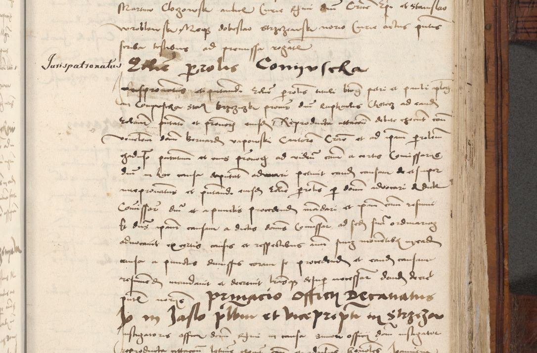 Zdjęcie nr 729 dla obiektu archiwalnego: Volumen III actorum episcopalium R.R.  Joannis Konarski episcopi Cracoviensis ex annis 18 I 1520-27 III 1524