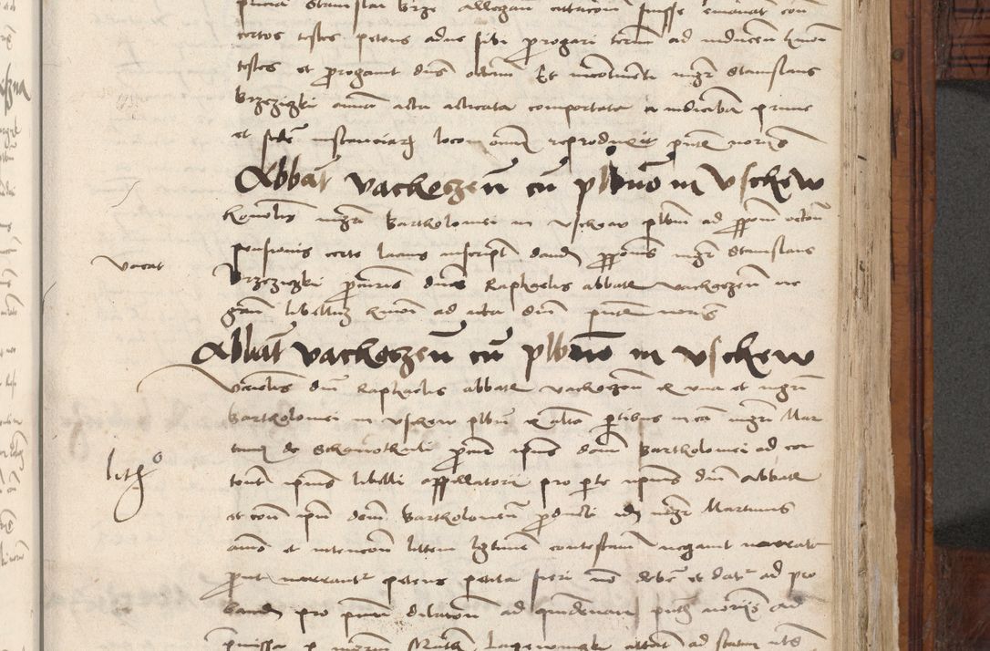 Zdjęcie nr 725 dla obiektu archiwalnego: Volumen III actorum episcopalium R.R.  Joannis Konarski episcopi Cracoviensis ex annis 18 I 1520-27 III 1524