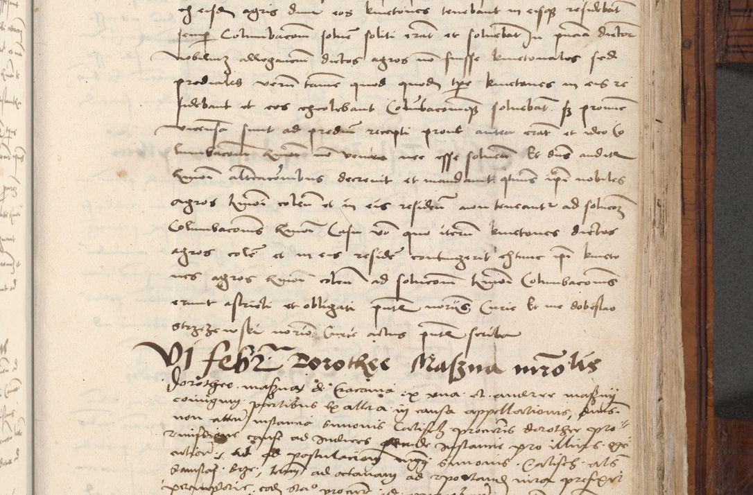 Zdjęcie nr 719 dla obiektu archiwalnego: Volumen III actorum episcopalium R.R.  Joannis Konarski episcopi Cracoviensis ex annis 18 I 1520-27 III 1524