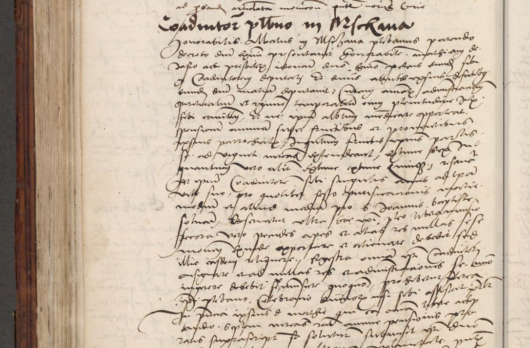 Zdjęcie nr 714 dla obiektu archiwalnego: Volumen III actorum episcopalium R.R.  Joannis Konarski episcopi Cracoviensis ex annis 18 I 1520-27 III 1524