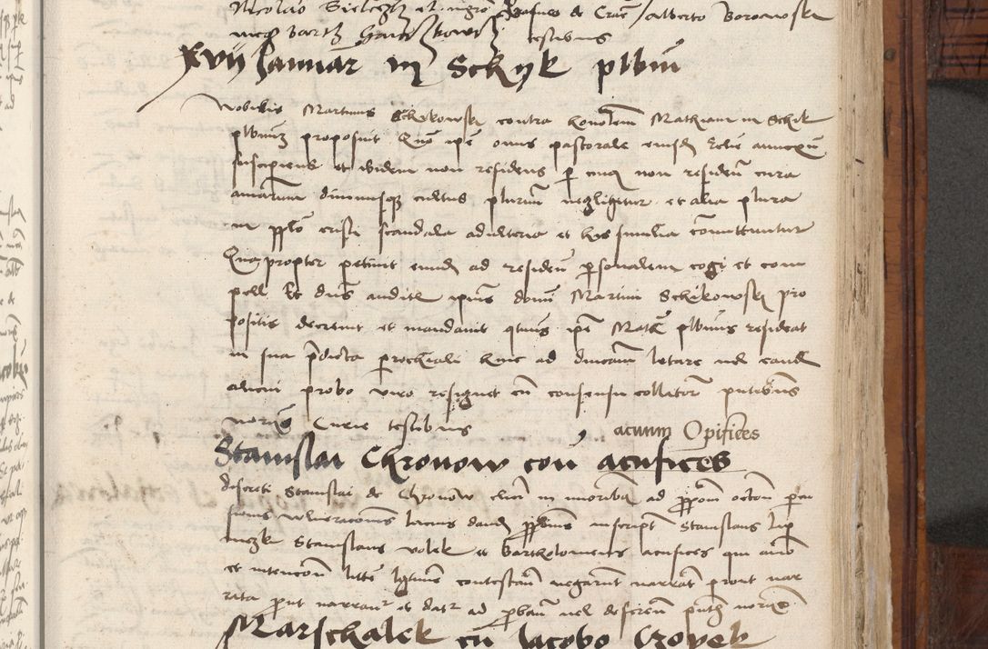 Zdjęcie nr 697 dla obiektu archiwalnego: Volumen III actorum episcopalium R.R.  Joannis Konarski episcopi Cracoviensis ex annis 18 I 1520-27 III 1524