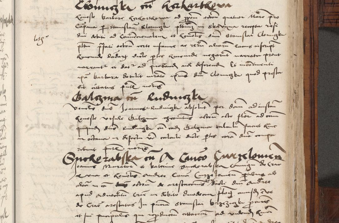 Zdjęcie nr 695 dla obiektu archiwalnego: Volumen III actorum episcopalium R.R.  Joannis Konarski episcopi Cracoviensis ex annis 18 I 1520-27 III 1524