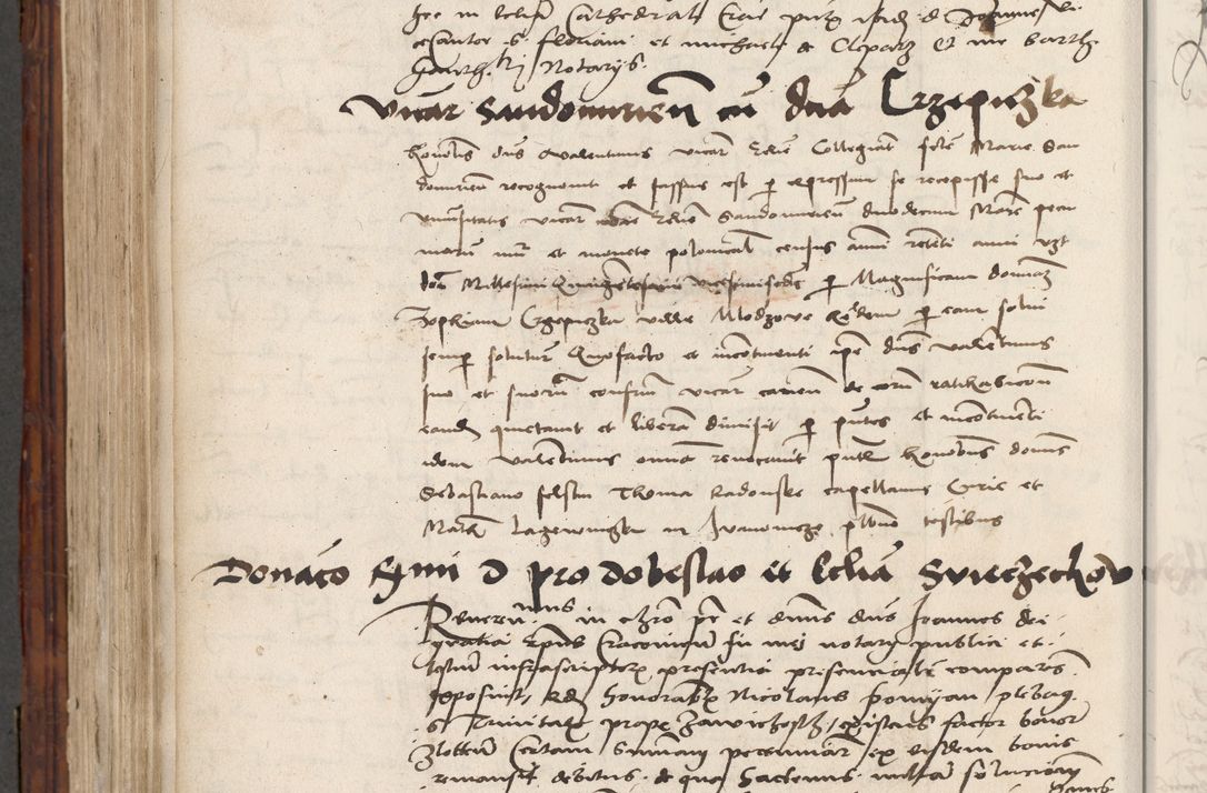 Zdjęcie nr 692 dla obiektu archiwalnego: Volumen III actorum episcopalium R.R.  Joannis Konarski episcopi Cracoviensis ex annis 18 I 1520-27 III 1524