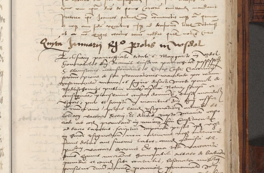 Zdjęcie nr 685 dla obiektu archiwalnego: Volumen III actorum episcopalium R.R.  Joannis Konarski episcopi Cracoviensis ex annis 18 I 1520-27 III 1524