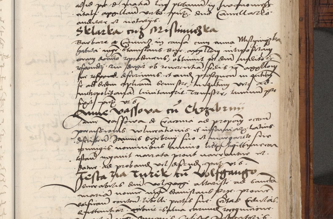 Zdjęcie nr 689 dla obiektu archiwalnego: Volumen III actorum episcopalium R.R.  Joannis Konarski episcopi Cracoviensis ex annis 18 I 1520-27 III 1524