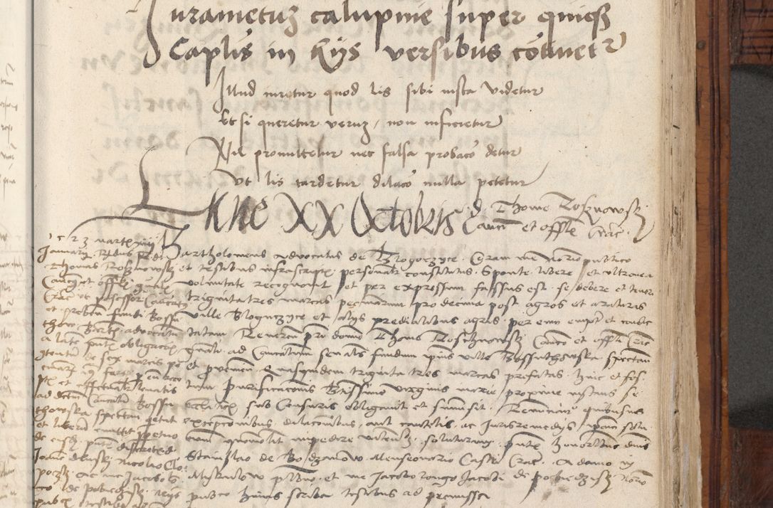 Zdjęcie nr 683 dla obiektu archiwalnego: Volumen III actorum episcopalium R.R.  Joannis Konarski episcopi Cracoviensis ex annis 18 I 1520-27 III 1524