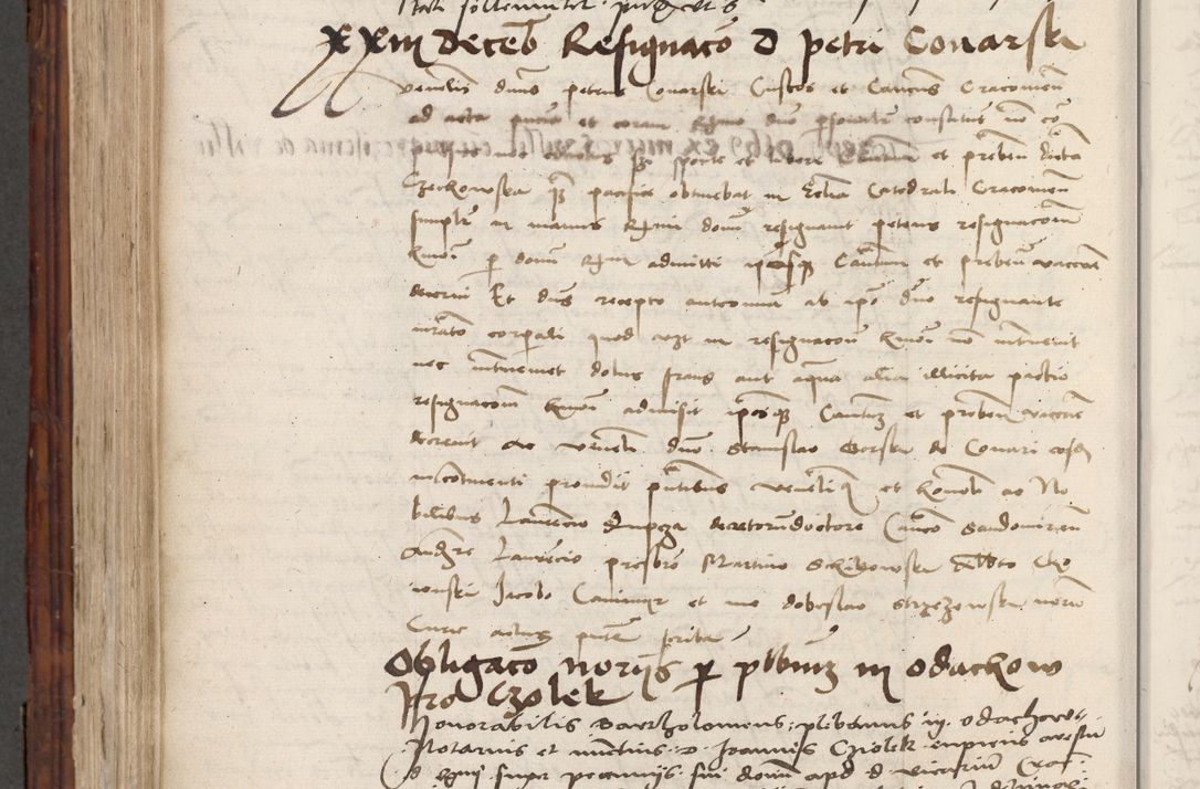 Zdjęcie nr 680 dla obiektu archiwalnego: Volumen III actorum episcopalium R.R.  Joannis Konarski episcopi Cracoviensis ex annis 18 I 1520-27 III 1524