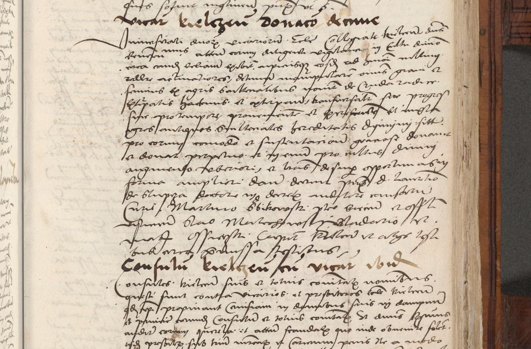 Zdjęcie nr 675 dla obiektu archiwalnego: Volumen III actorum episcopalium R.R.  Joannis Konarski episcopi Cracoviensis ex annis 18 I 1520-27 III 1524