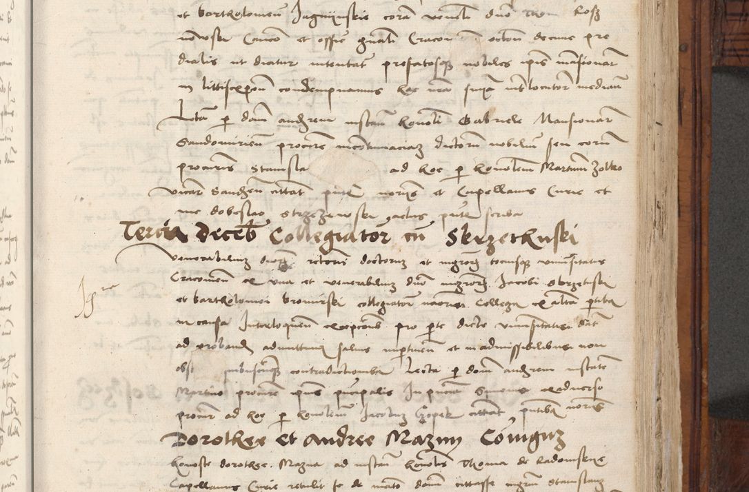 Zdjęcie nr 669 dla obiektu archiwalnego: Volumen III actorum episcopalium R.R.  Joannis Konarski episcopi Cracoviensis ex annis 18 I 1520-27 III 1524