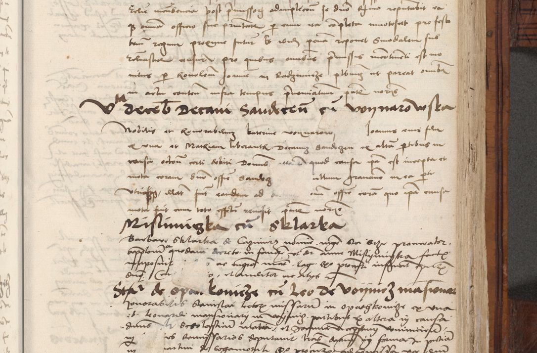 Zdjęcie nr 671 dla obiektu archiwalnego: Volumen III actorum episcopalium R.R.  Joannis Konarski episcopi Cracoviensis ex annis 18 I 1520-27 III 1524