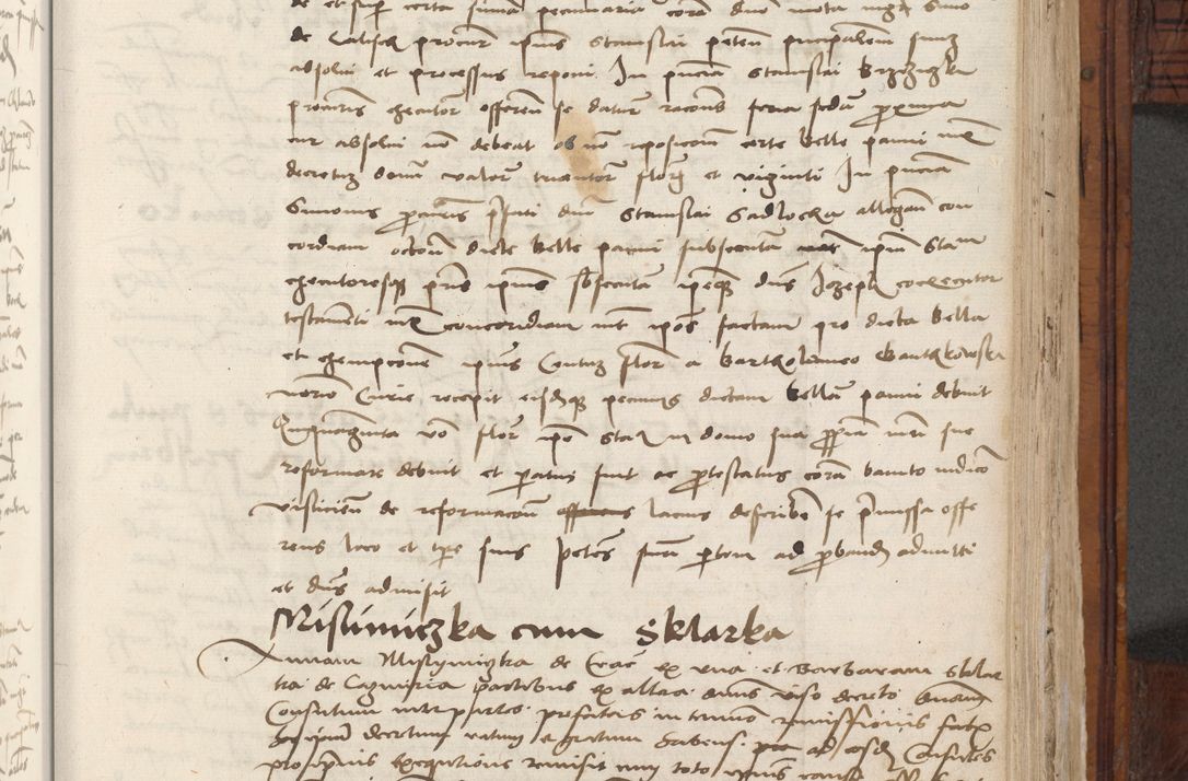 Zdjęcie nr 657 dla obiektu archiwalnego: Volumen III actorum episcopalium R.R.  Joannis Konarski episcopi Cracoviensis ex annis 18 I 1520-27 III 1524