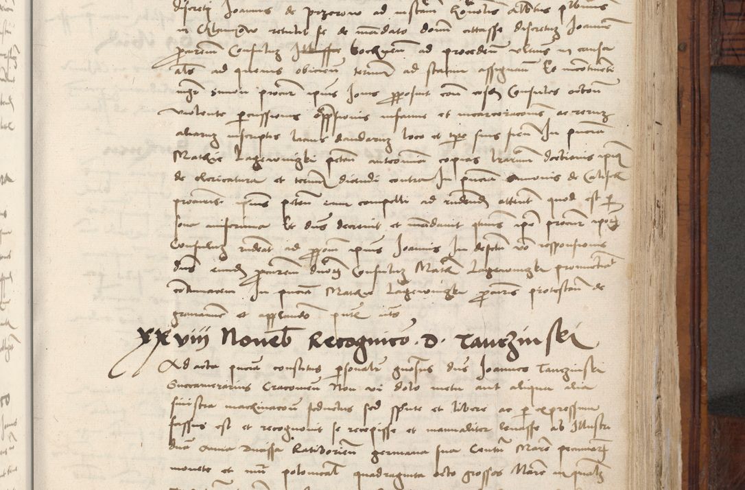 Zdjęcie nr 655 dla obiektu archiwalnego: Volumen III actorum episcopalium R.R.  Joannis Konarski episcopi Cracoviensis ex annis 18 I 1520-27 III 1524